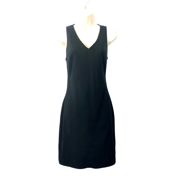 A New Day Dresses & Skirts - A New Day Black Sleeveless V Neck Dress A Line Design Soft Breathable Fabric